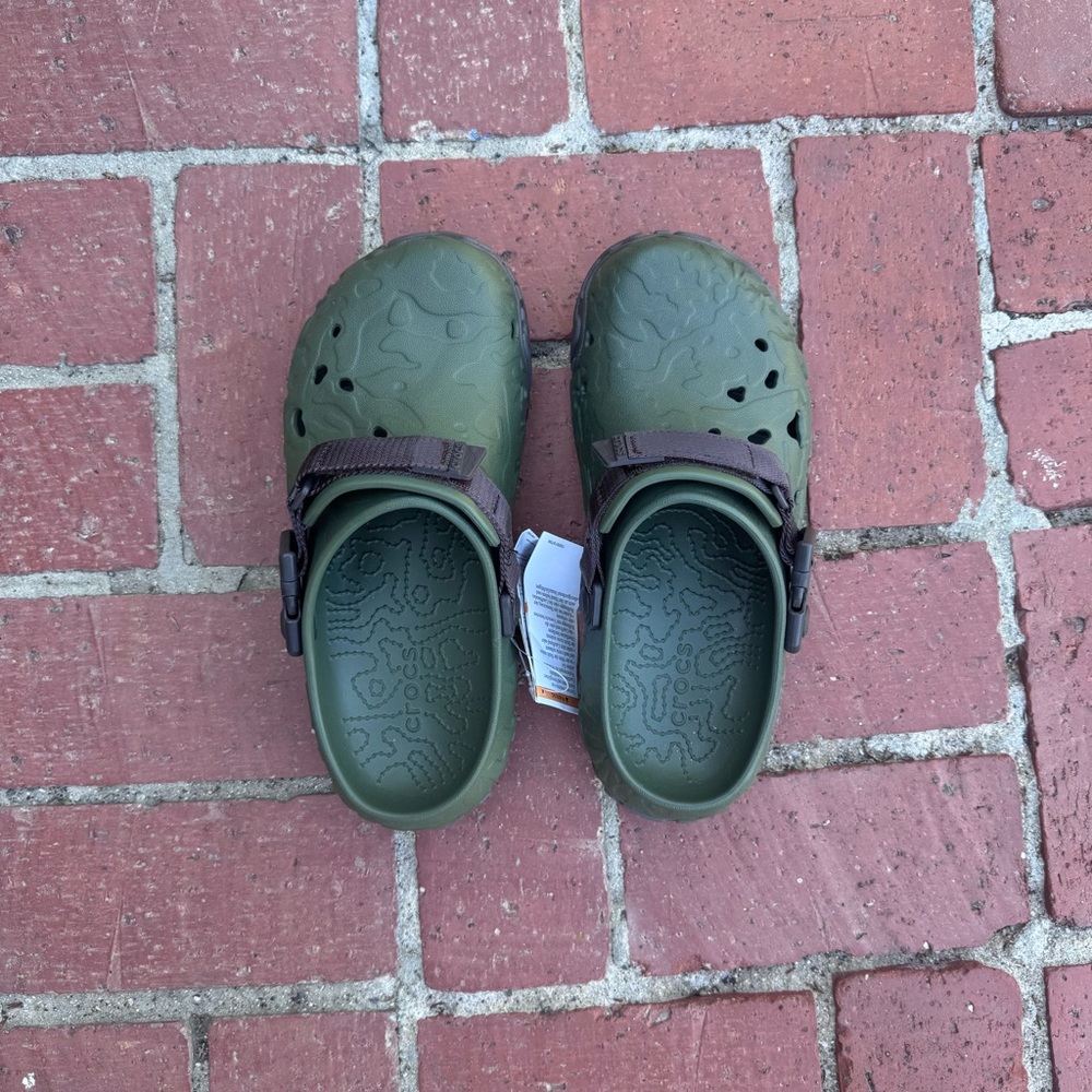 Crocs All Terrain Atlas Green Clogs - Picture 3 of 6